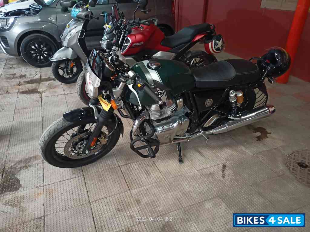 British Racing Green Royal Enfield Continental GT 650 Twin