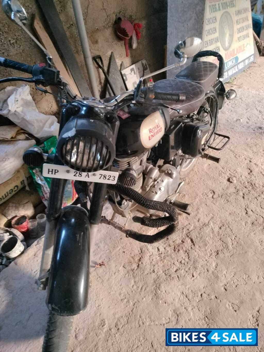 Black Royal Enfield Classic 350