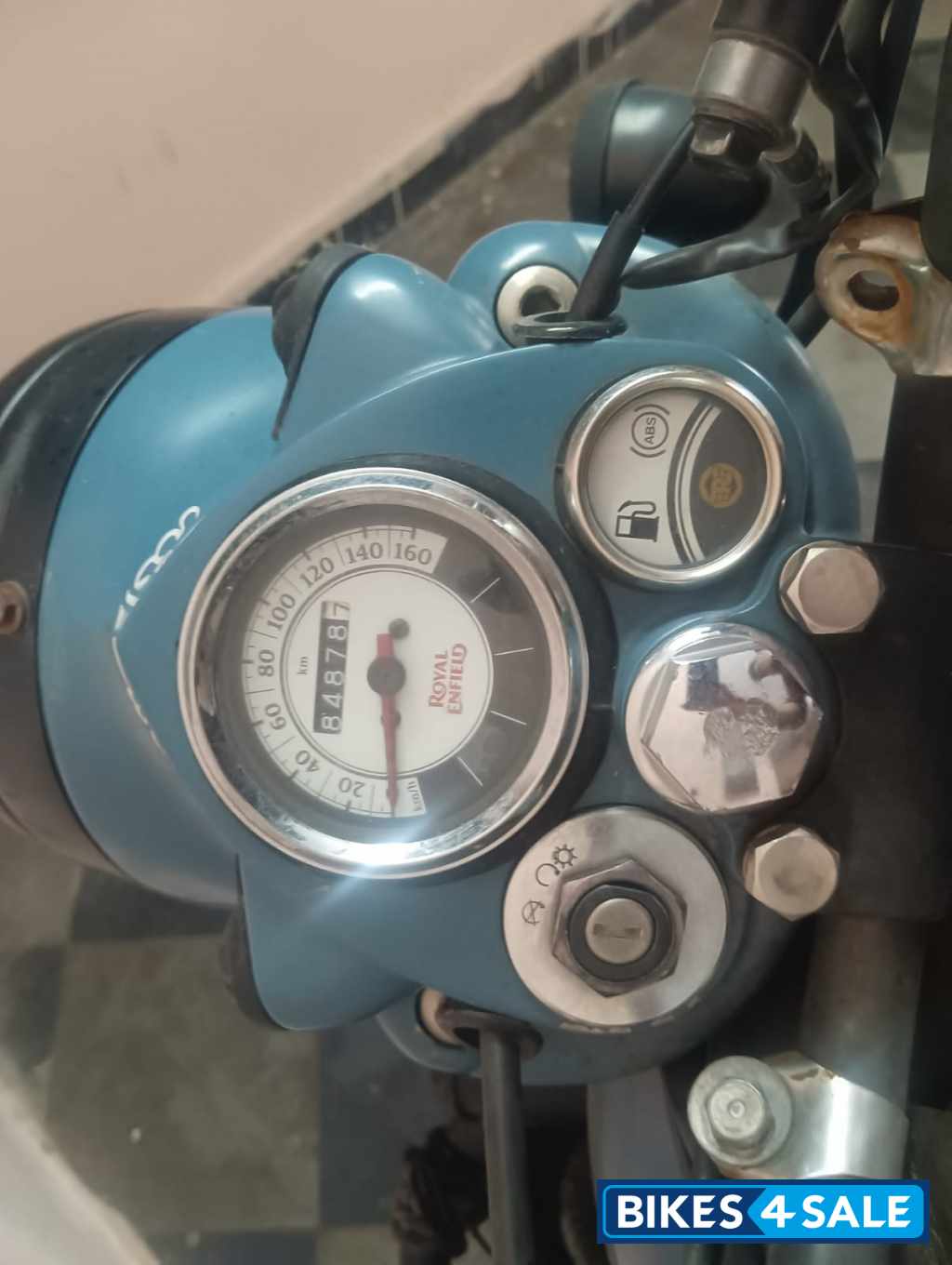 Airborne Blue Royal Enfield Classic 350 BS VI