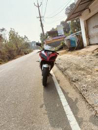 Red And White Yamaha YZF R15 S