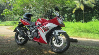 Red And White Yamaha YZF R15 S