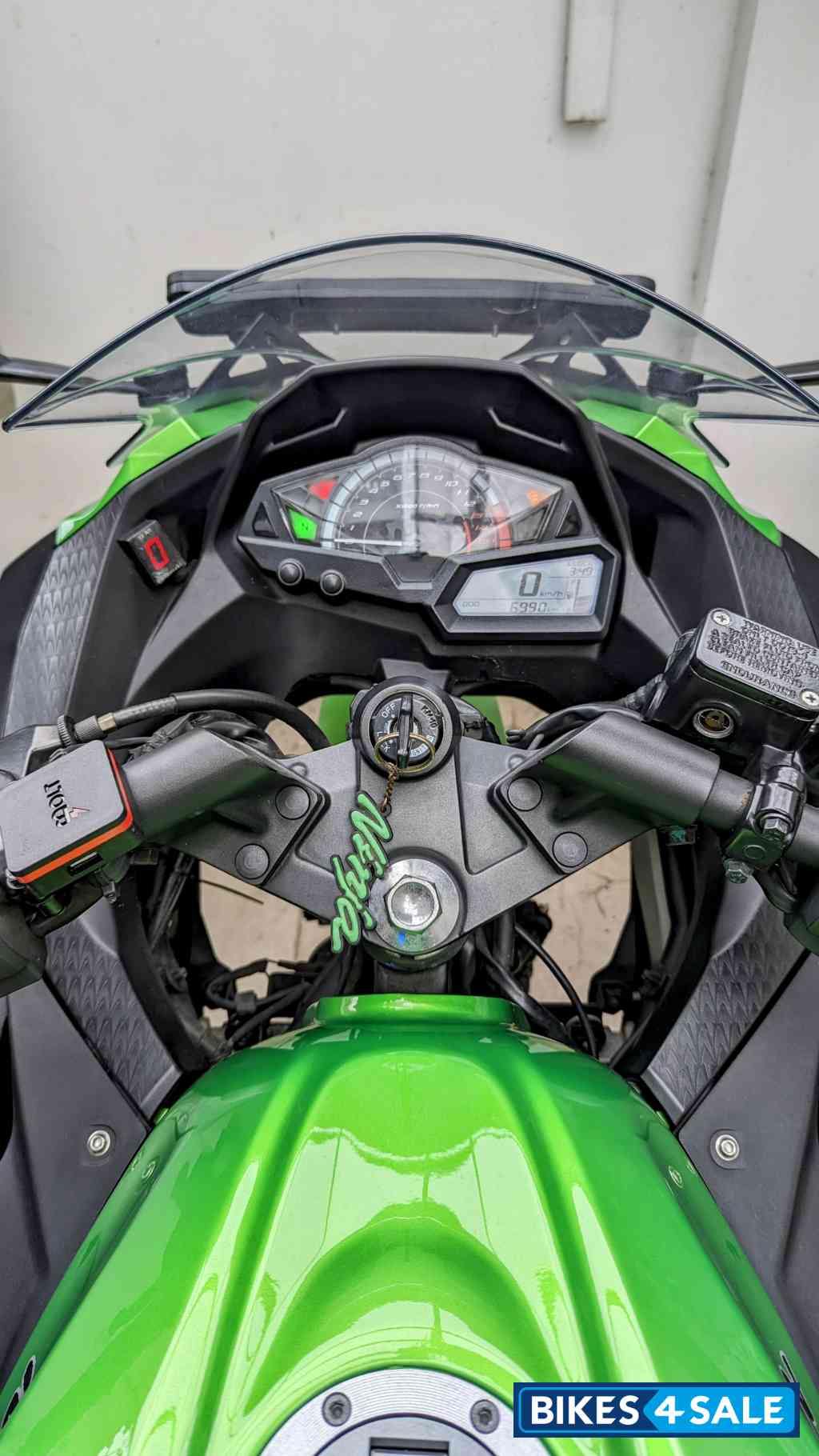 Candy Lime Green Kawasaki Ninja 300R