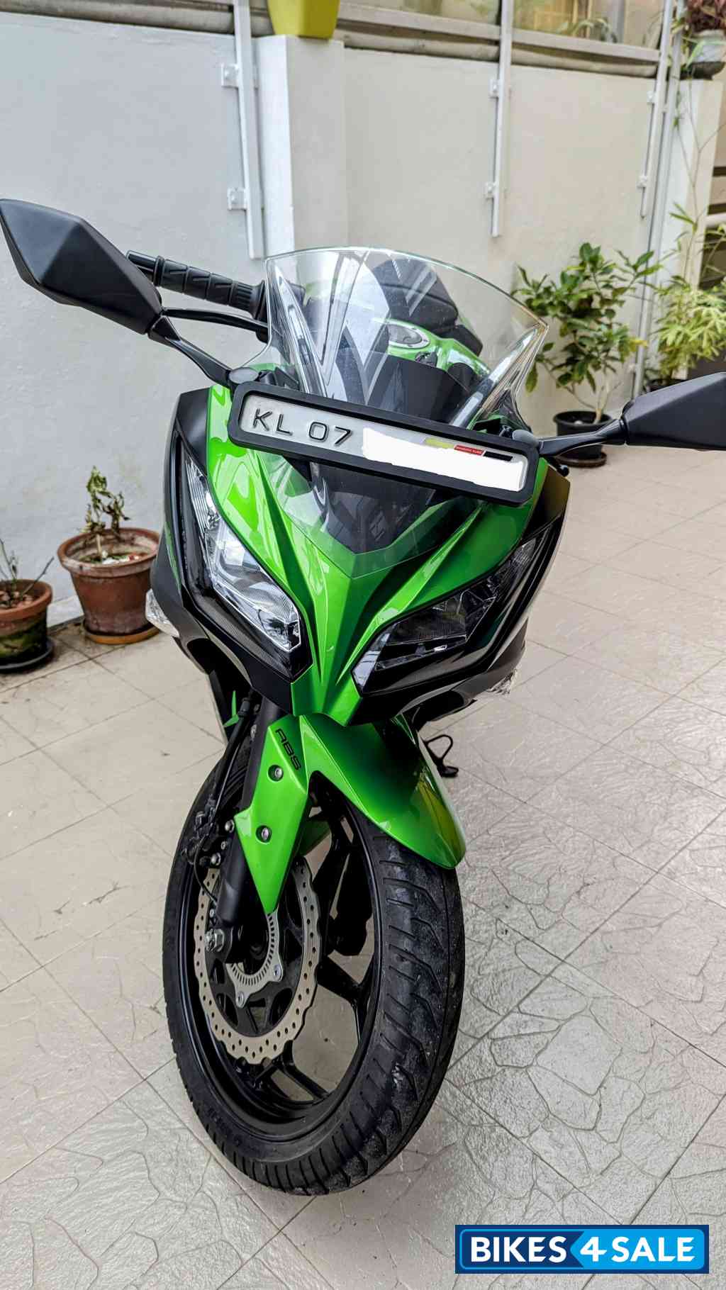 Candy Lime Green Kawasaki Ninja 300R