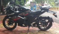 Black Suzuki Gixxer SF BS6