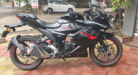 Black Suzuki Gixxer SF BS6