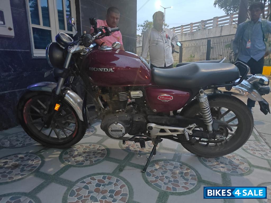 Precious Red Metallic Honda CB350 DLX