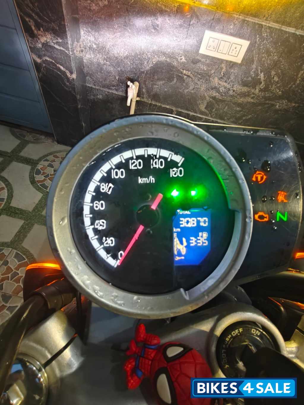 Precious Red Metallic Honda CB350 DLX