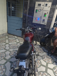 Precious Red Metallic Honda CB350 DLX