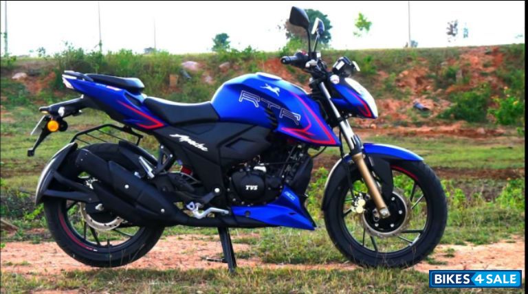 Mate Blue TVS Apache RTR 200 4V ABS