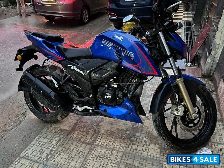 Mate Blue TVS Apache RTR 200 4V ABS