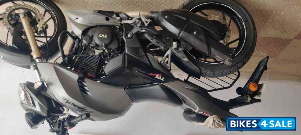 Gray TVS Apache RTR 200 4V