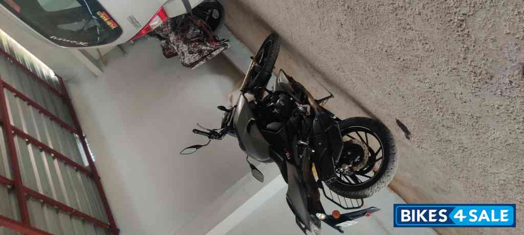 Gray TVS Apache RTR 200 4V