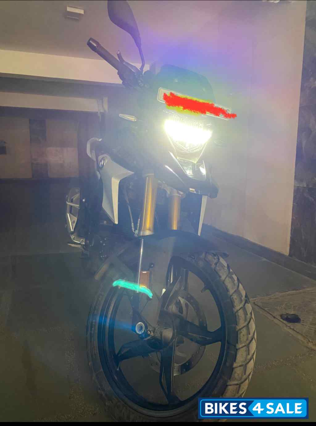 Black BMW G 310 GS BS6