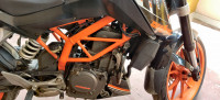 Orange KTM Duke 390