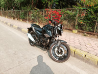 Black TVS Raider SX