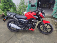 Red TVS Raider 125