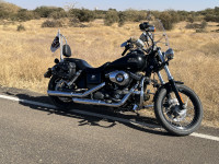 Black Harley Davidson Dyna FXDB Street Bob