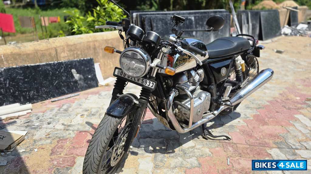 Silver Royal Enfield Continental GT 650