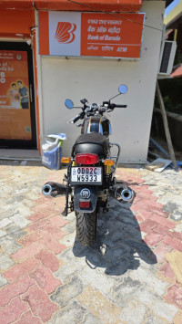 Silver Royal Enfield Continental GT 650