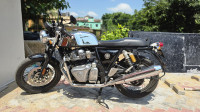 Silver Royal Enfield Continental GT 650