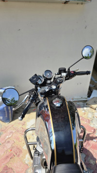 Silver Royal Enfield Continental GT 650