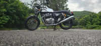 Silver Royal Enfield Continental GT 650