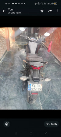 Black Honda CB Hornet 160R ABS