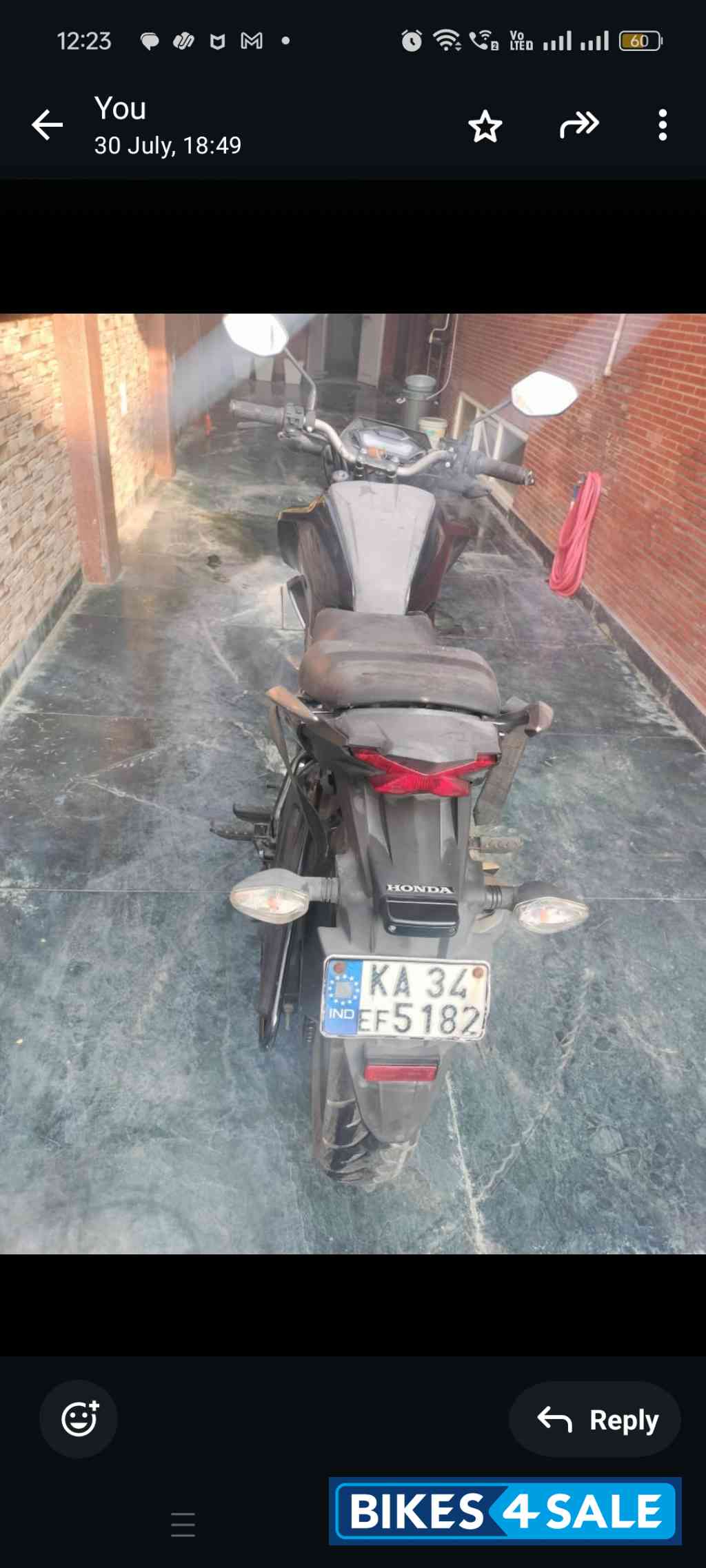 Black Honda CB Hornet 160R ABS Black Honda CB Hornet 160R ABS