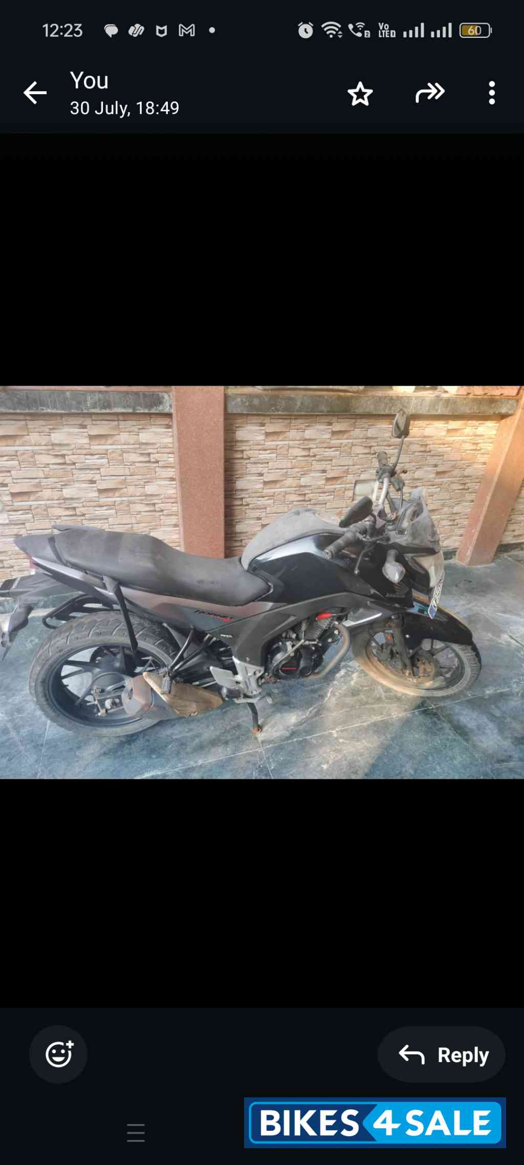 Black Honda CB Hornet 160R ABS Black Honda CB Hornet 160R ABS