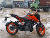 Electronic Orange KTM Duke 200 ABS