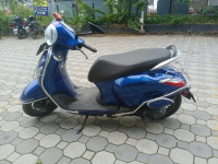 Blue Bajaj Chetak Premium