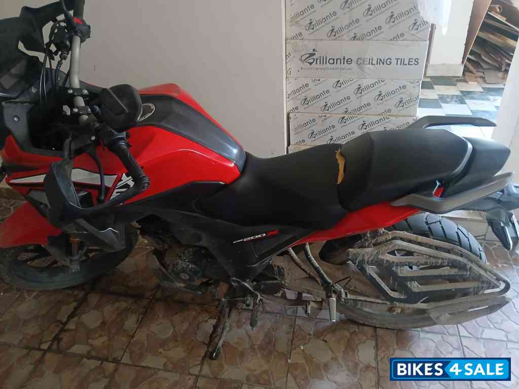 Red Black Honda CB200X