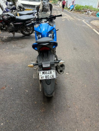 Blue Suzuki Gixxer 150