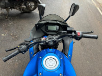 Blue Suzuki Gixxer 150