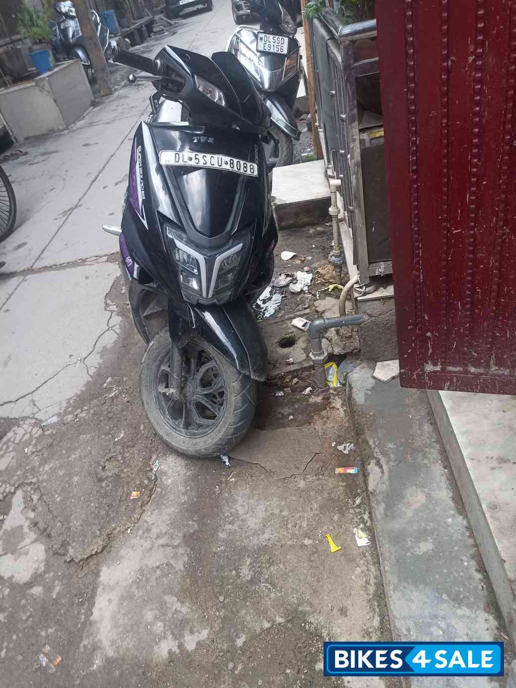 Black TVS NTORQ 125 BS6