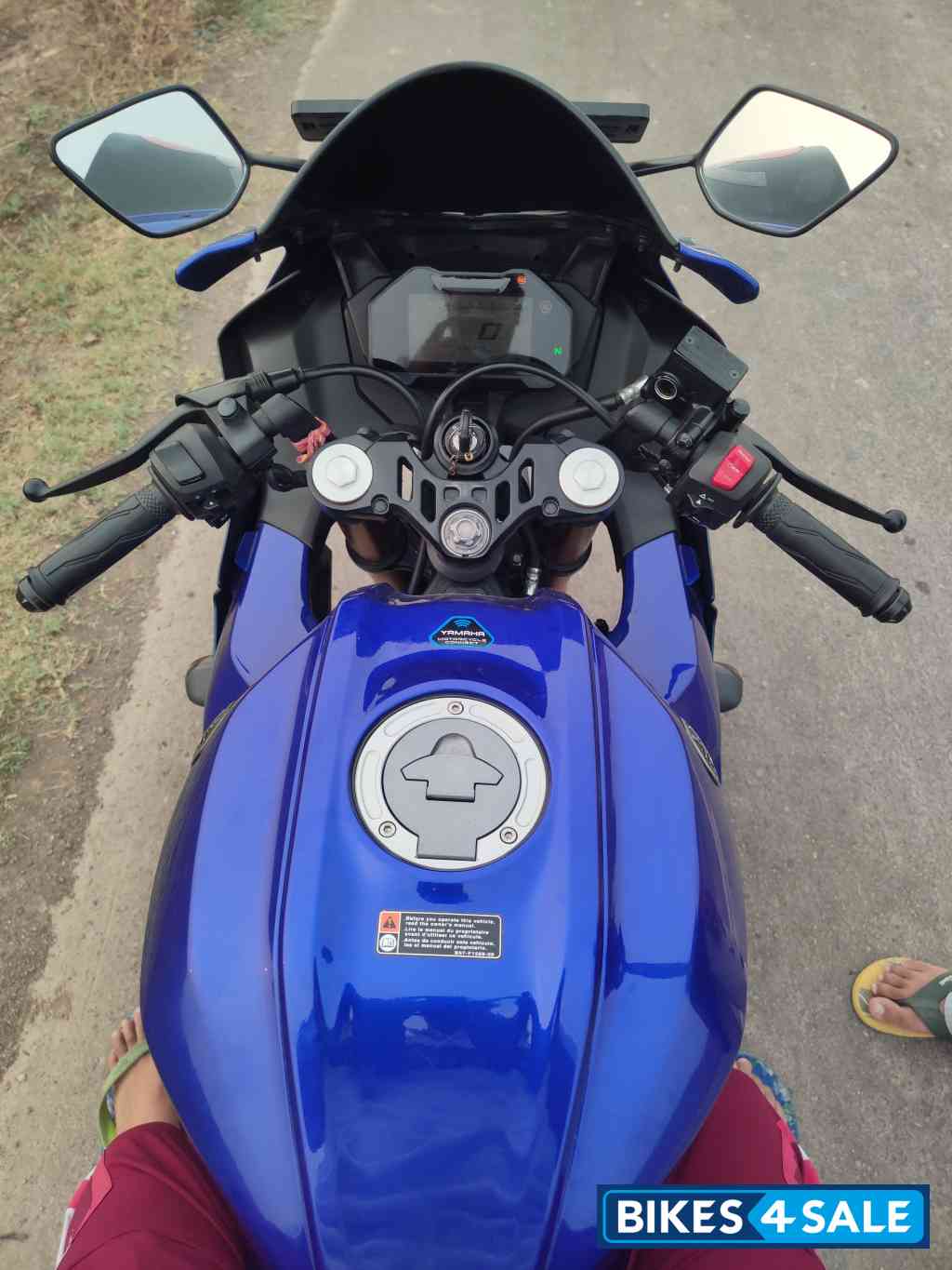 Racing Blue Yamaha R15 V4