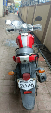 Red And White Yamaha FZ-S