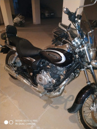 Aoburn Black Bajaj Avenger Cruise 220 BS6