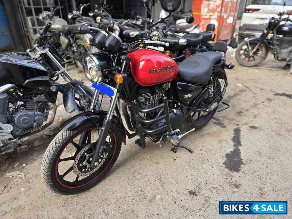 Roving Red And Black Royal Enfield Thunderbird X 350