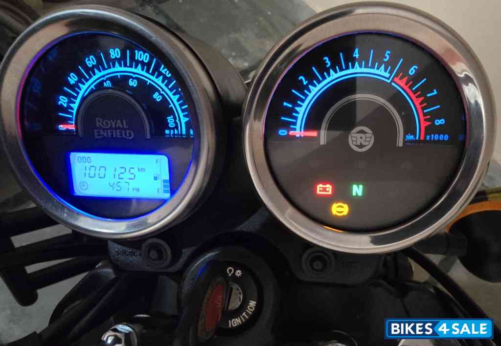 Roving Red And Black Royal Enfield Thunderbird X 350