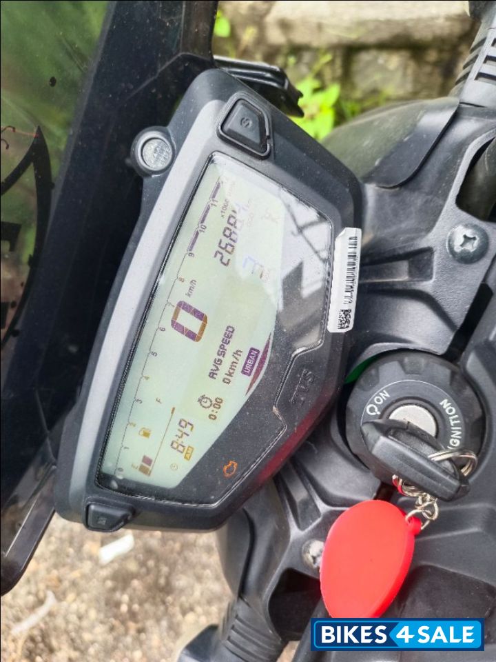 Black Red TVS Apache RTR 160 4V Special Edition