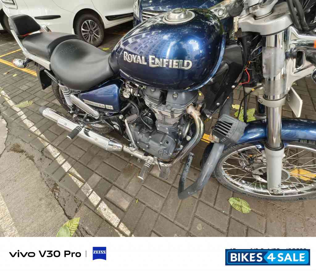 Marine Blue Royal Enfield Thunderbird 500