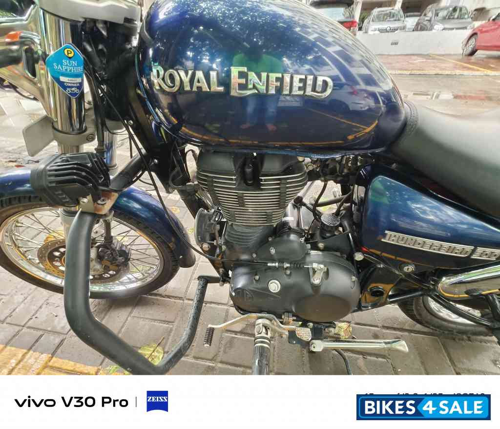 Marine Blue Royal Enfield Thunderbird 500