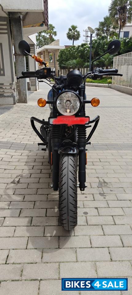 Rebel Blue Royal Enfield Hunter 350 Metro