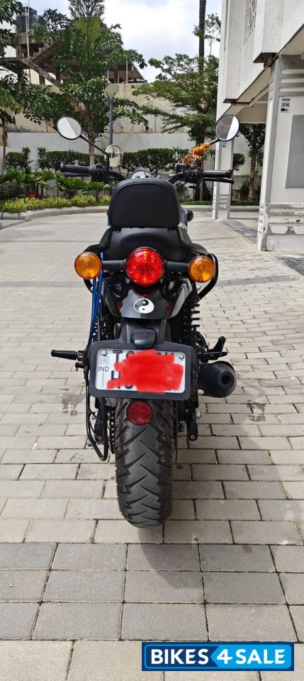 Rebel Blue Royal Enfield Hunter 350 Metro