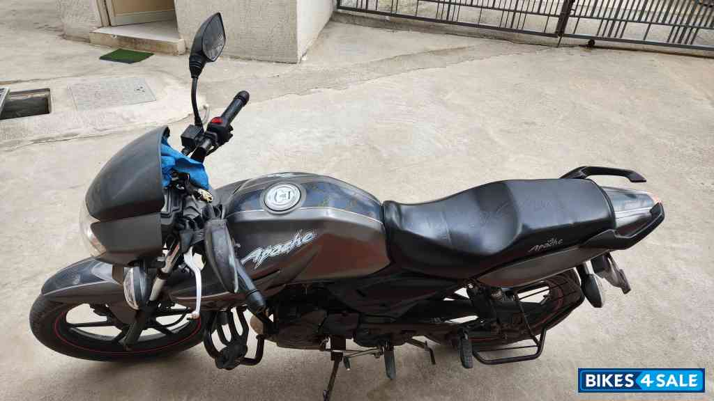 Grey TVS Apache RTR 160