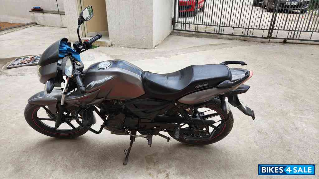 Grey TVS Apache RTR 160