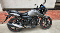 Grey TVS Apache RTR 160