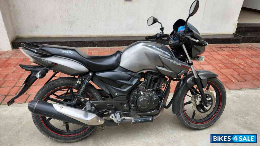 Grey TVS Apache RTR 160