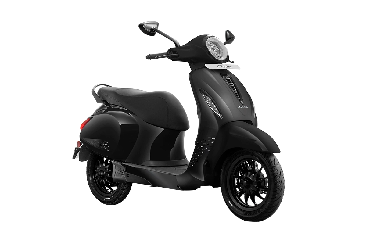 Black Bajaj Chetak Blue 2901 Tecpac